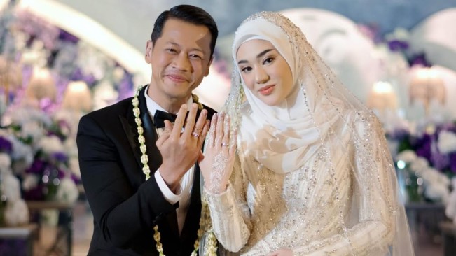 Potret Pernikahan Clara Shinta dan Alexander Assad Menikah (instagram)